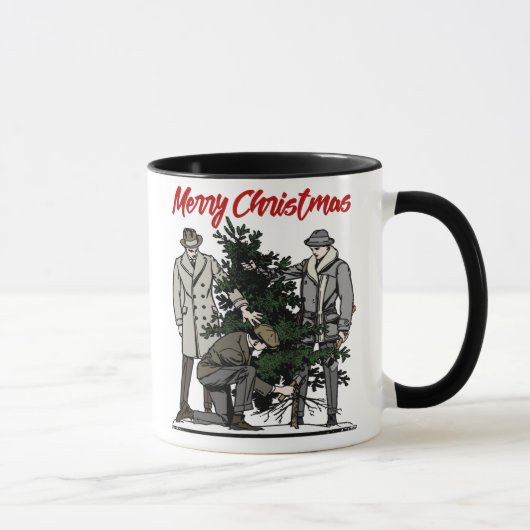 Mug Joyeux sapin de Noël (Droite)