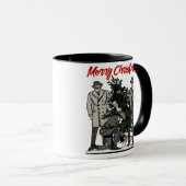 Mug Joyeux sapin de Noël (Devant droit)