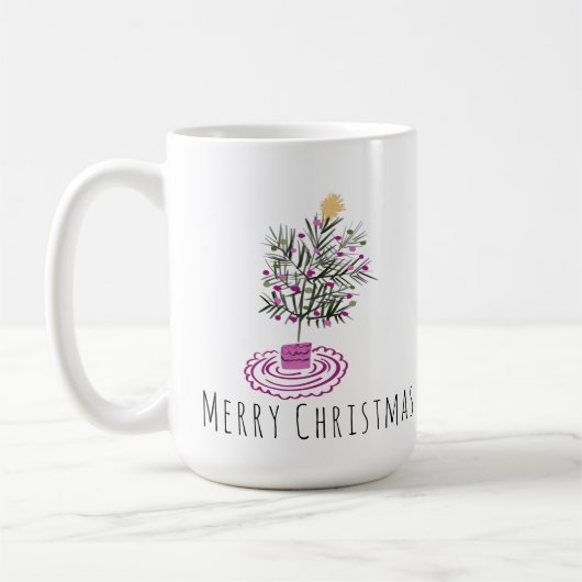 Mug Joyeux sapin de Noël Doodart (Gauche)