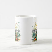 Mug Joyeux sapin de Noël | Joyeuses fêtes (Centre)