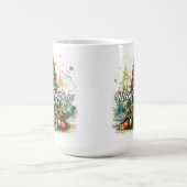 Mug Joyeux sapin de Noël | Joyeuses fêtes (Centre)