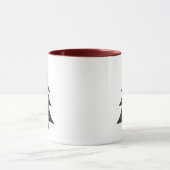 Mug Joyeux sapin décoré de Noël (Centre)