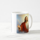 Mug Joyeux Sauveur Jésus (Devant droit)