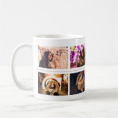 Mug Joyeux Script Blush Pink 4 Photo Coller Keepsaké (Gauche)