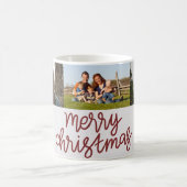 Mug Joyeux script de Noël trois photo (Centre)