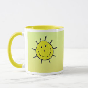 Mug Joyeux soleil et tournesols