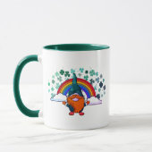 Mug Joyeux St. Patrick Day Gnomest Rainbow Clover (Gauche)