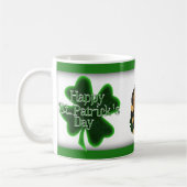Mug Joyeux St. Patrick's Day 4 Leaf Clovers (Gauche)