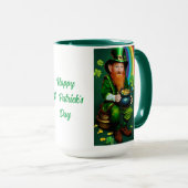 Mug Joyeux St. Patrick's Day Coffee Cups & Beer Steins (Devant droit)