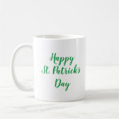 Mug Joyeux St. Patrick's Day Green (Gauche)
