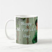 Mug Joyeux St. Patrick's Day Leprechaun (Gauche)