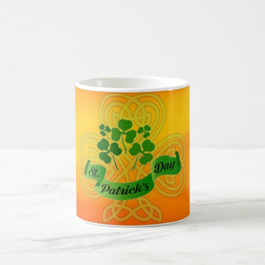 Mug Joyeux St Patrick's Day Pot o'Gold Irlande (Centre)