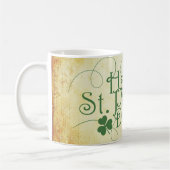 Mug Joyeux St. Patrick's Day Rustic (Gauche)