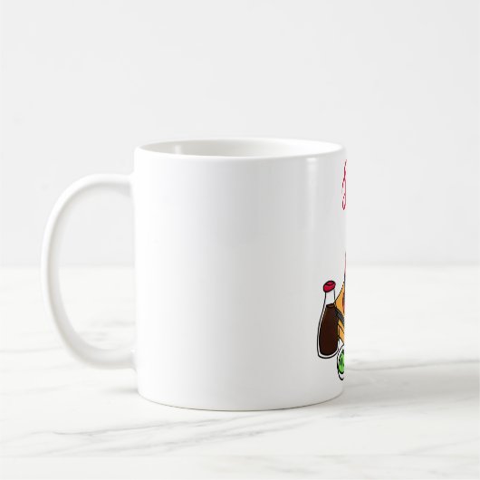 Mug Joyeux Sushi de thon (Gauche)