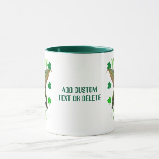 Mug Joyeux T-Rex Day St Patrick's Dino (Centre)