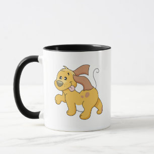 Mug Joyeux T-shirts et cadeaux de Chien Brown