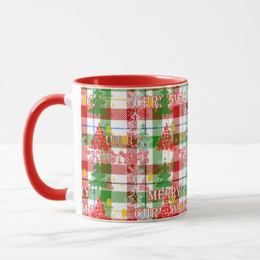 Mug Joyeux tatan décoratif de Noël (Gauche)