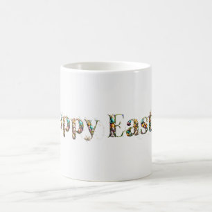 Mug Joyeux texte décoratif de Pâques
