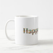 Mug Joyeux texte décoratif de Pâques (Gauche)