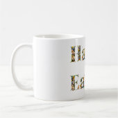 Mug Joyeux texte décoratif de Pâques Bébé Chicks (Gauche)