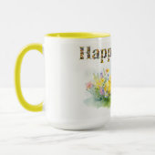 Mug Joyeux texte décoratif de Pâques Chics bébé (Gauche)