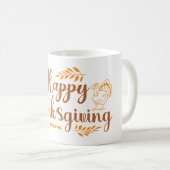Mug Joyeux Thanksgiving (Devant droit)