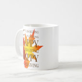 Mug Joyeux Thanksgiving (Devant gauche)
