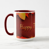 Mug Joyeux Thanksgiving, décoratif, (Gauche)