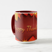 Mug Joyeux Thanksgiving, décoratif, (Devant gauche)