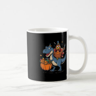 Mug Joyeux Thanksgiving Enfants Dinde Drôle à Cheval s