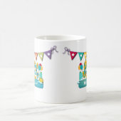 Mug Joyeux Train D'Anniversaire Avec De Beaux Souhaits (Centre)