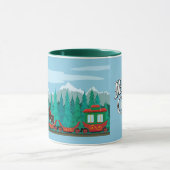 Mug Joyeux train de Noël (Centre)