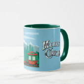 Mug Joyeux train de Noël (Devant droit)
