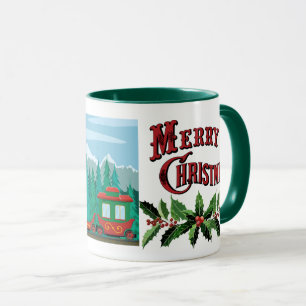 Mug Joyeux train de Noël