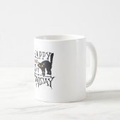 Mug Joyeux Vendredi 13ème Chat Noir Scary Chemise Hall (Devant droit)
