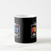 Mug Joyeux Vendredi CM1 Enseignant Élèves Vendredis (Centre)