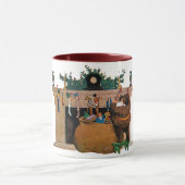 Mug Joyeux Vieux Elfe de Noël, Jessie Willcox Smith (Centre)