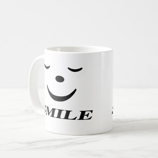 Mug Joyeux visage (Devant gauche)