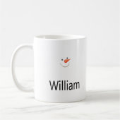 Mug Joyeux visage de Snowman (Gauche)