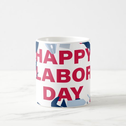 Mug Joyeux week-end de la fête du travail (Centre)