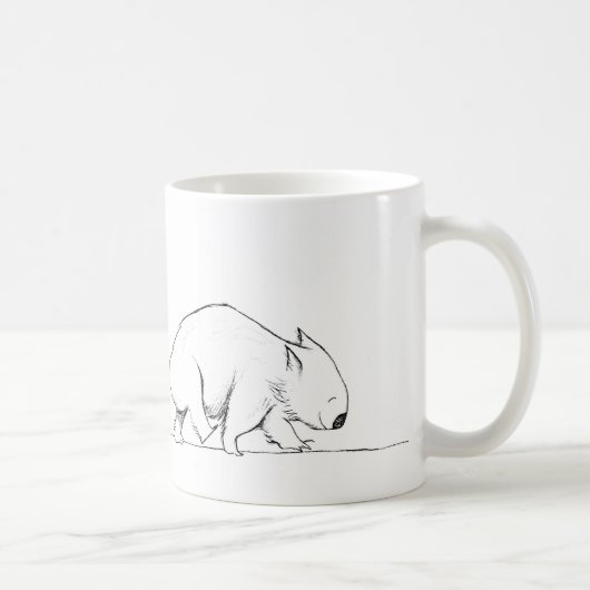 Mug Joyeux Wombat (Droite)