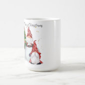 MUG JOYEZ NOËL AVEC DES GNOMES ET DES NEIGE (Centre)