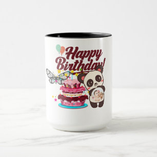 Mug Joyful Confetti Joyeux voeux d'anniversaire