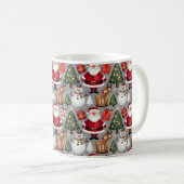 Mug Joyful Holiday Motifs Designs (Devant droit)