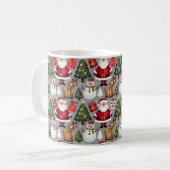 Mug Joyful Holiday Motifs Designs (Devant gauche)