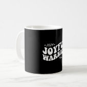 Mug Joyful Warrior Kamala Harris Tim Walz 2024 Super (Devant gauche)