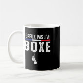 Mug J'peux Pas J'ai Boxe Boxeur Combyt Ring De Boxe Bo (Gauche)