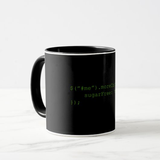 Mug jQuery $.moreCofee (Devant gauche)