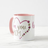 Mug J'Teime Maman (Devant gauche)