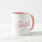 Mug JUBILATION ! DESIGN DE CÉLÉBRATION par Jeff Willis (Devant droit)